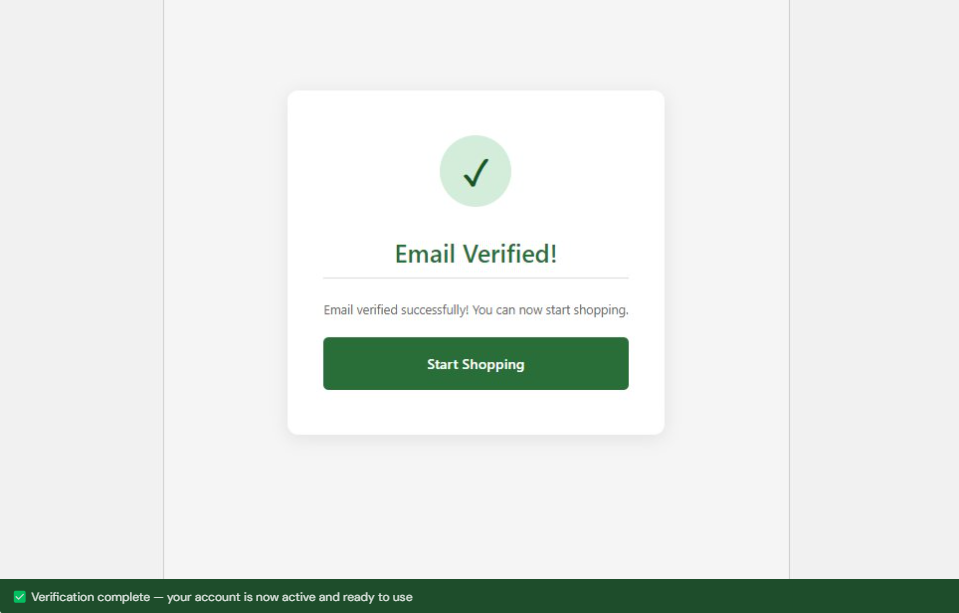 Email Verified