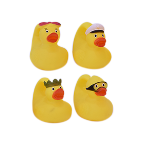 Bath Toys Rubber Duck 4Pcs