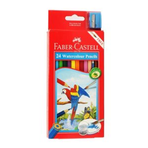 Faber-Castell Watercolour Pencils 24 Colors Long