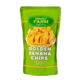 Tropics Farm Golden Banana Chips 150G