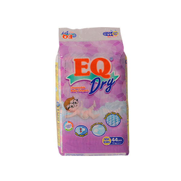 Eq Dry With Bubble Top Sheet 44Pcs