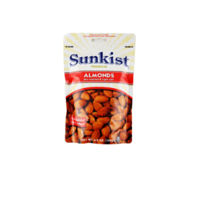 Sunkist Almonds Dry Roasted And Light Salt 140G