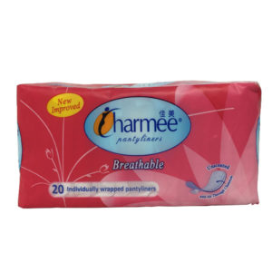 Charmee Panty Liner Unscented 20Pcs