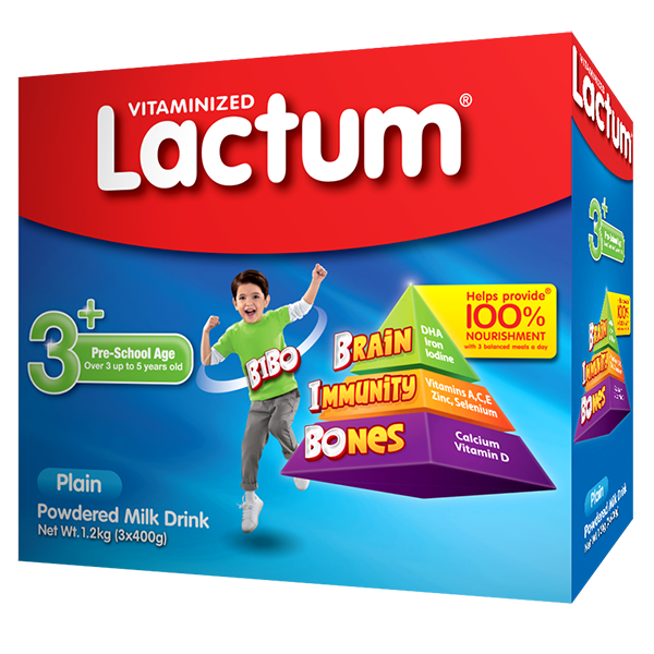 Lactum 3 Plus Vanilla 1.2Kg