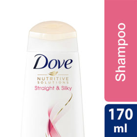 Dove Shampoo Straight And Silky 180Ml