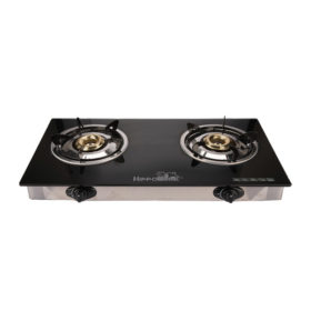 Hippohome Gas Stove Double Burner Glass Top