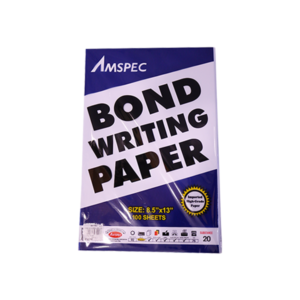 Amspec Bond Paper Long 100Pcs