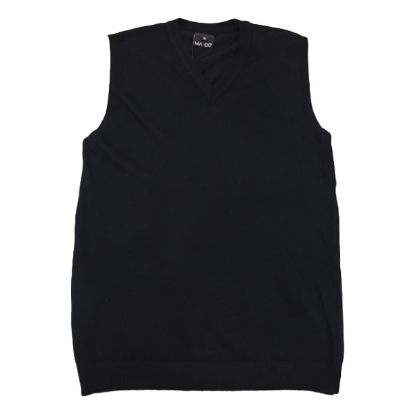 Maco Knitted Formal Vest Black – Metro Angeles – Department Store