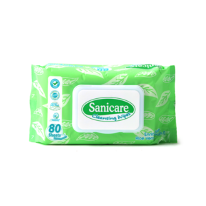 Sanicare Cleansing Wipes 80Sheets