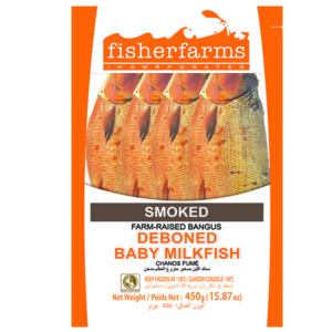 Fisher Farms Smoked Deboned Baby Milkfish 450G