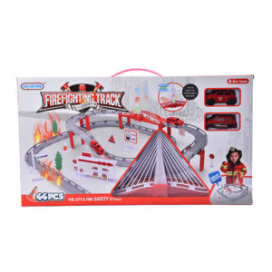 Battery Operated Railway Set With Bridge With Light, Music,