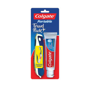 Colgate Portable Toothbrush Travel Pack