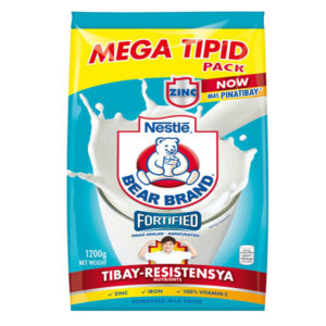 Bear Brand Fortified Powdered Milk Drink Pack 1.2Kg + 120G