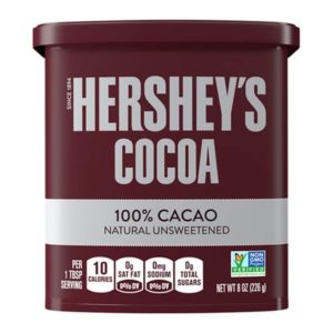 Hershey'S Unsweetened Cocoa 8Oz