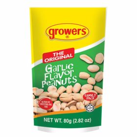 Growers Peanut Garlic 80G