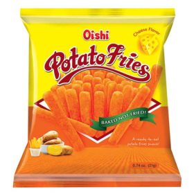 Oishi Potato Fries Cheese 25G
