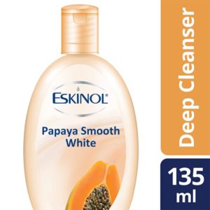 Eskinol Facial Deep Cleanser Papaya Smooth White 135Ml