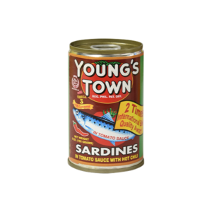 Young'S Town Sardines In Tomato Sauce With Chili Easy Open Can 155G