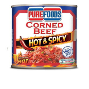 Purefoods Corned Beef Hot & Spicy 210G