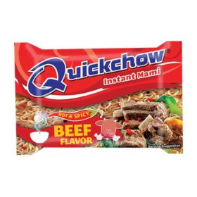 Quickchow Hot And Spicy Beef 55G