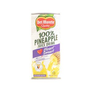 Del Monte 100% Pineapple Juice Heart Smart 240Ml