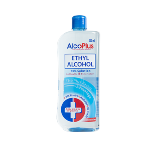 Alcoplus Ethyl Alcohol 70% Solution 500Ml