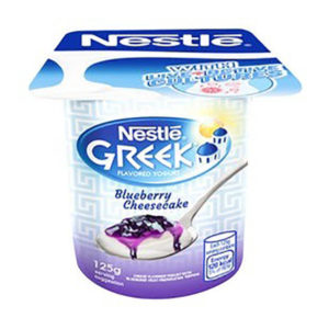 Nestle Yogurt Greek Blueberry 125G