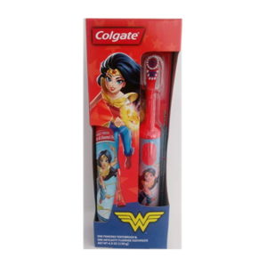 Colgate Kiddie Smiles Wonderwoman Toothbrush & Toothpaste