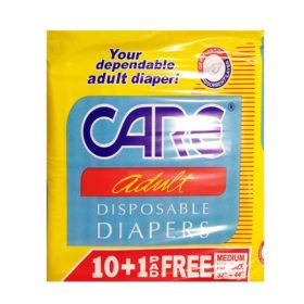 Care Adult Diaper Medium 10Pcs