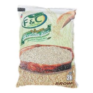 F & C Healthy Organic Brown Rice 2Kg