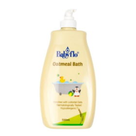 Babyflo Baby Bath Oatmeal Pump 500Ml