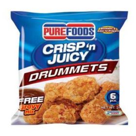 Purefoods Crisp'N Juicy Drummets 240G
