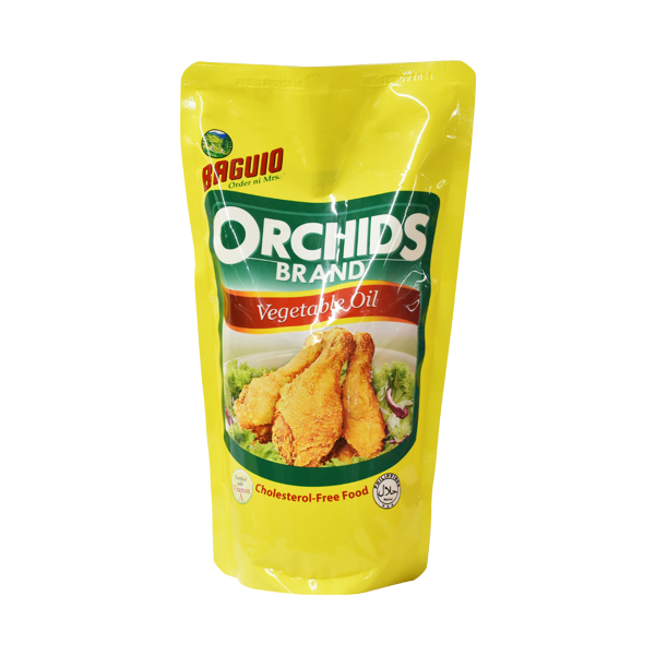 Orchids Vegetable Oil Stand Up Pouch 1.8L