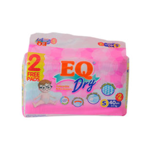 Eq Dry Baby Diaper Econo Pack Small 40Pcs