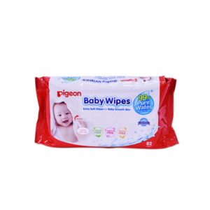 Pigeon Baby Wipes Water Base 82'S