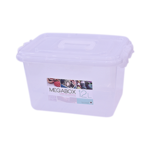 Megabox Storage Box Carrie-Mi Series 12L - Clear