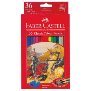 Faber-Castell Classic Colour Pencils 36 Long