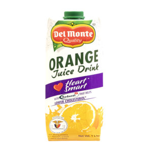Del Monte Orange Juice Heart Smart 1L