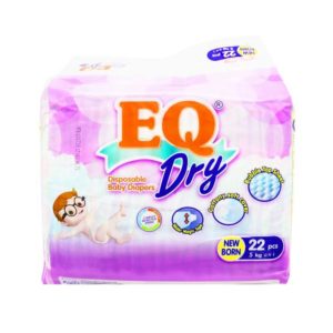 Eq Dry Travel Pack Newborn 22Pcs