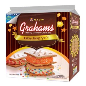 M.Y. San Grahams Crackers Honey Handy Pack 200G