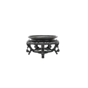 Plastic Planter Stand With Scroll Legs - 5 inches