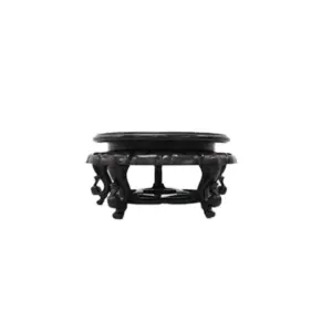 Plastic Planter Stand With Scroll Legs -6 inches