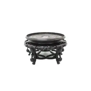 Alternative view of Plastic Planter Stand With Scroll Legs -7 inches