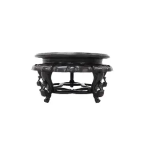 Plastic Planter Stand With Scroll Legs -18 inches