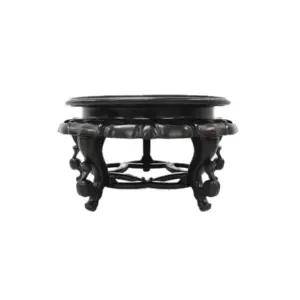 Plastic Planter Stand With Scroll Legs - 20 inches