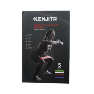 Alternative view of Kenjita Resistance Loop 5 Pack Workout Bands