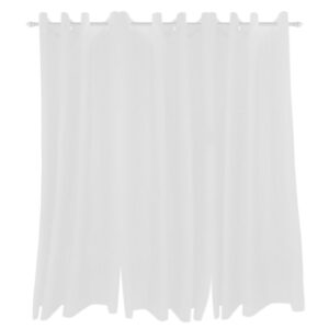 Eyelet Voile Curtain - Off White