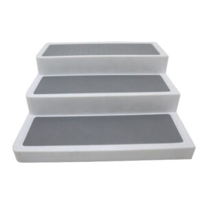 Metro Living 3 Tier Kitchen Spice Organizer Anti-Slip Expandable 24.5-44.8 x 24.3 x 9cm
