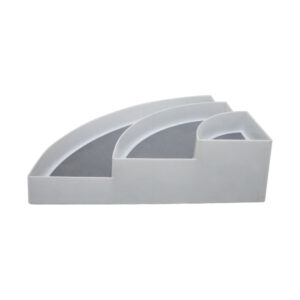 Alternative view of Metro Living 3 Tier Kitchen Corner Spice Organizer Anti-Slip 30 x 30 x 8.8cm