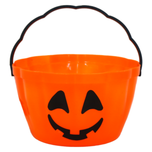 NATM Round Pumpkin Pail In Net